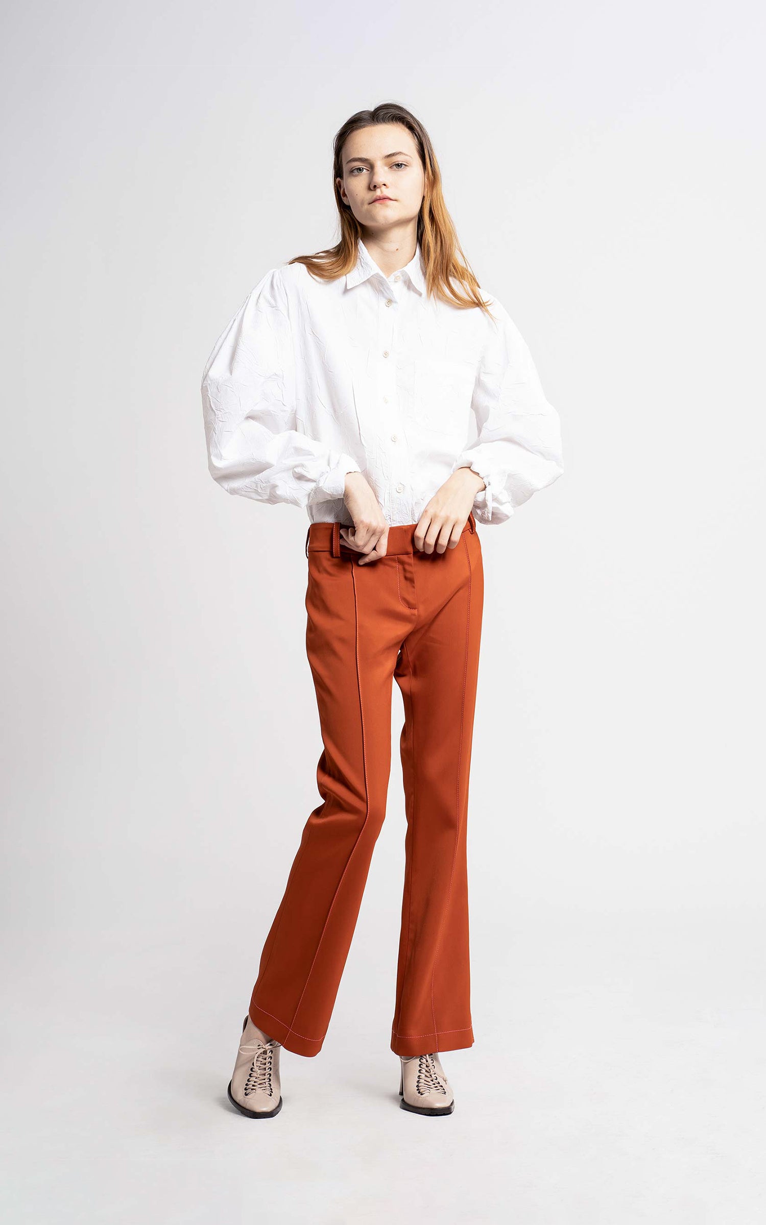 Danit Compact Stretch Flare Pant