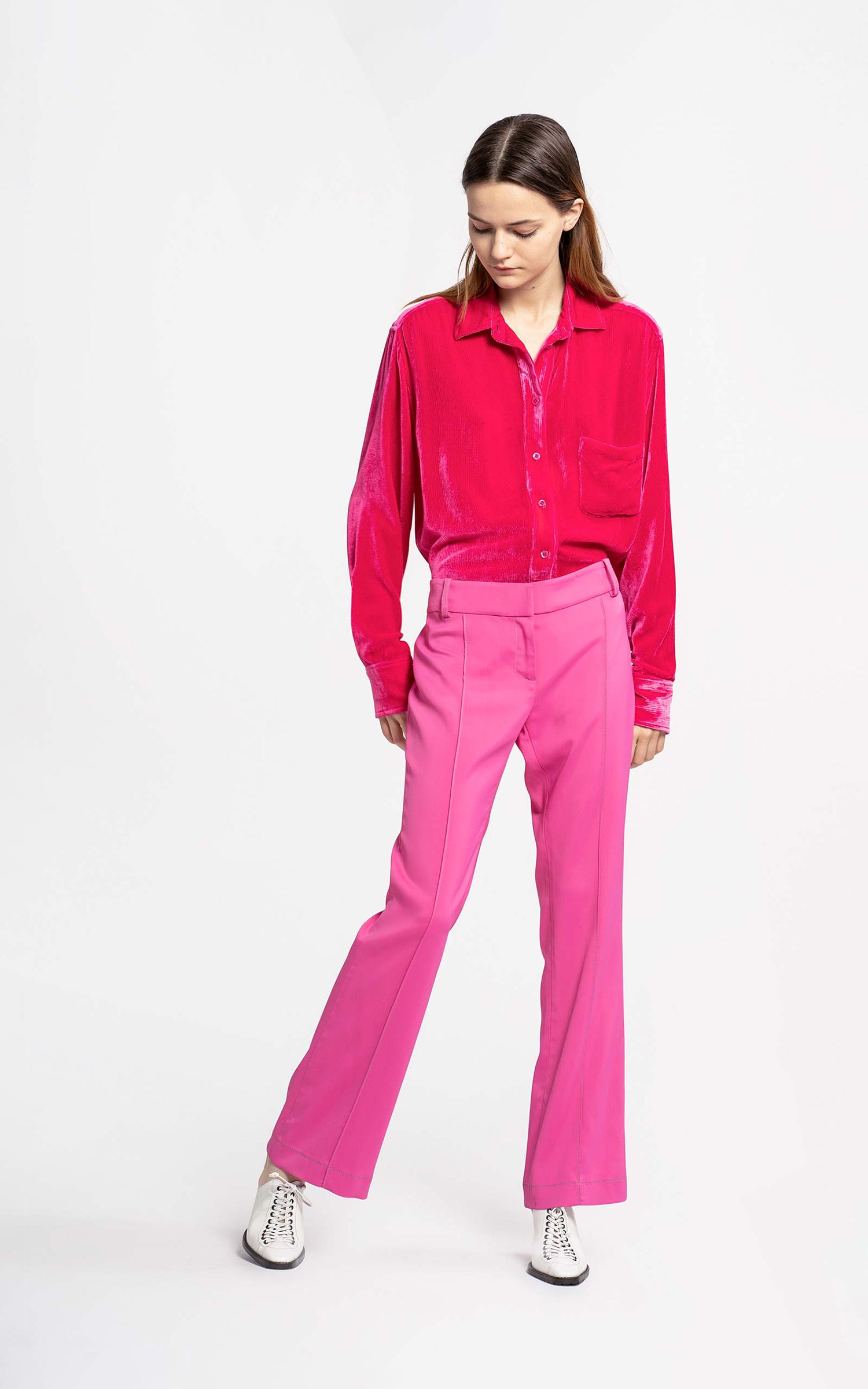 Danit Compact Stretch Flare Pant