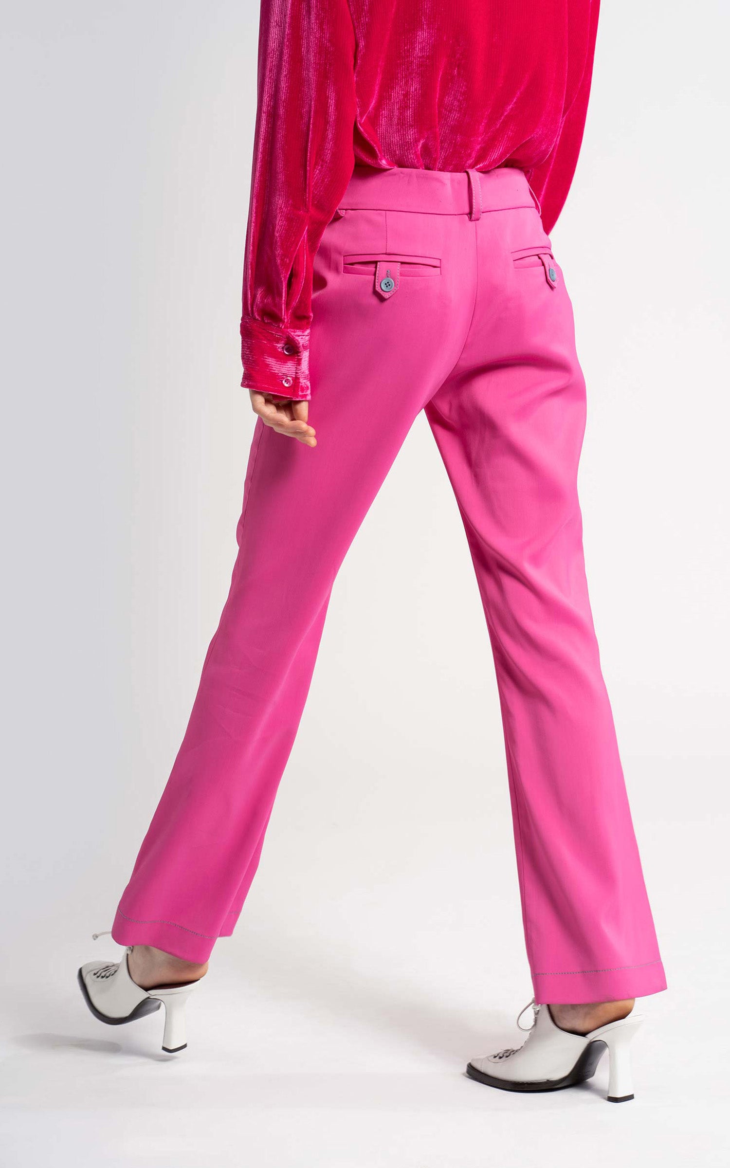 Danit Compact Stretch Flare Pant