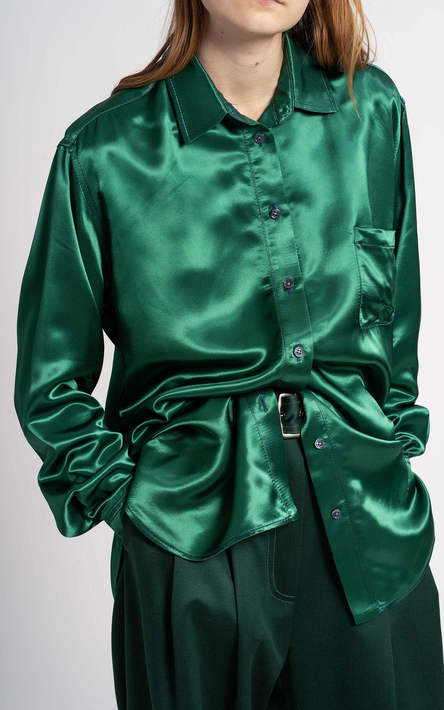 Sander Satin Shirt