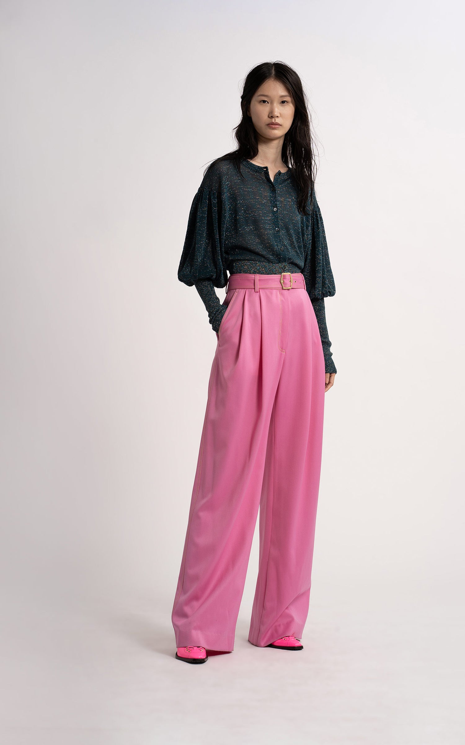 Luciana Lurex Cardigan