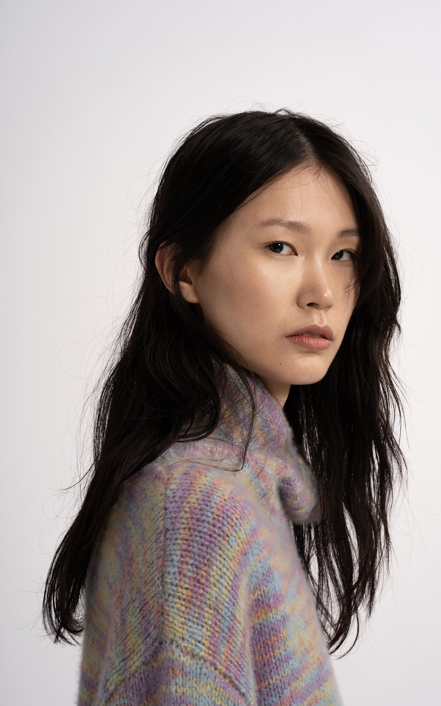 Yuki Wool Silk Turtleneck