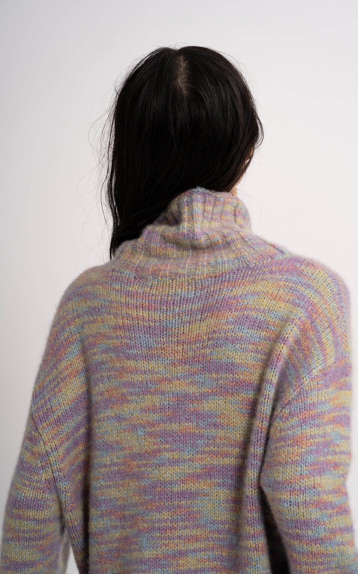 Yuki Wool Silk Turtleneck