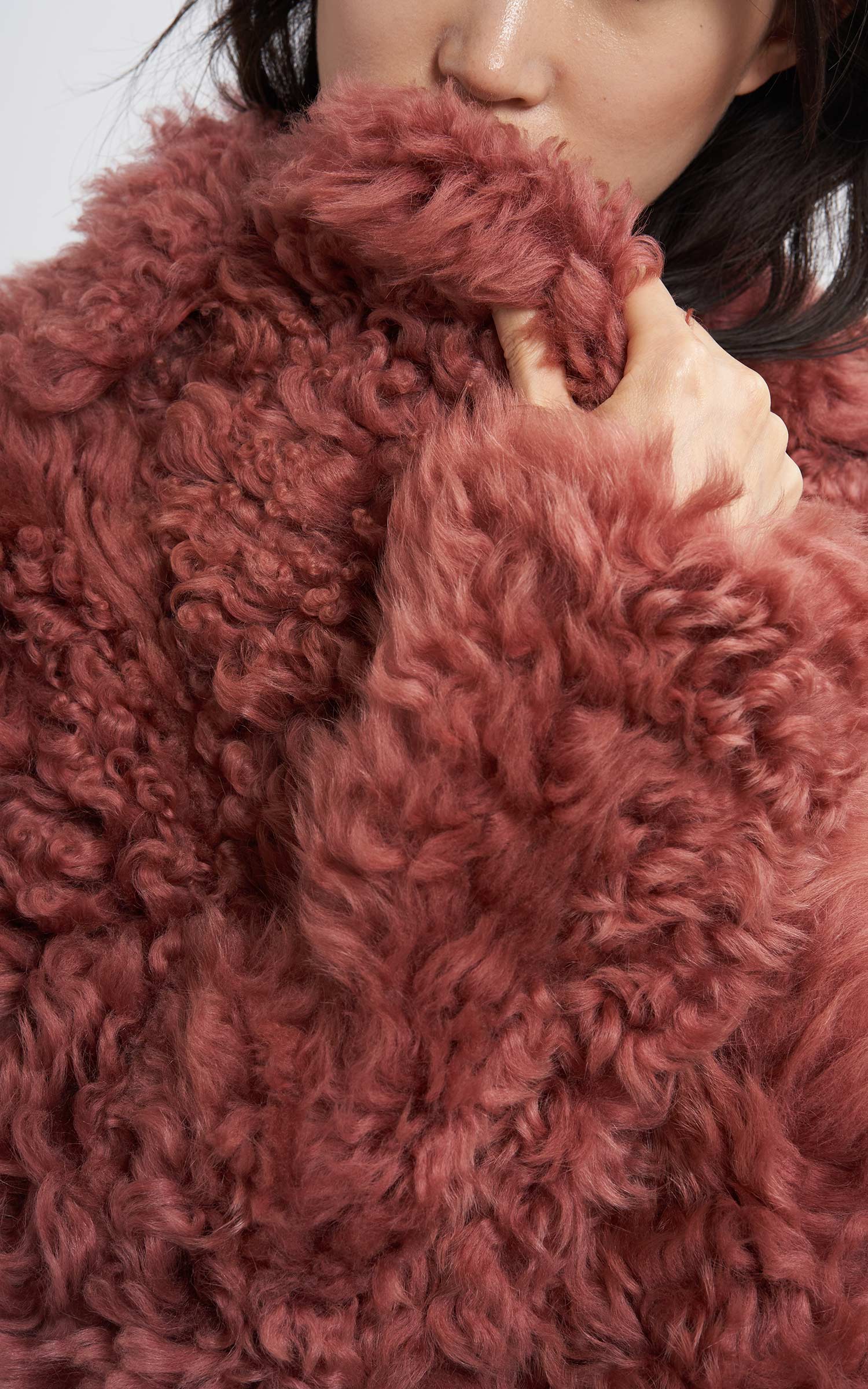 Pippa Tigrado Shearling Peacoat