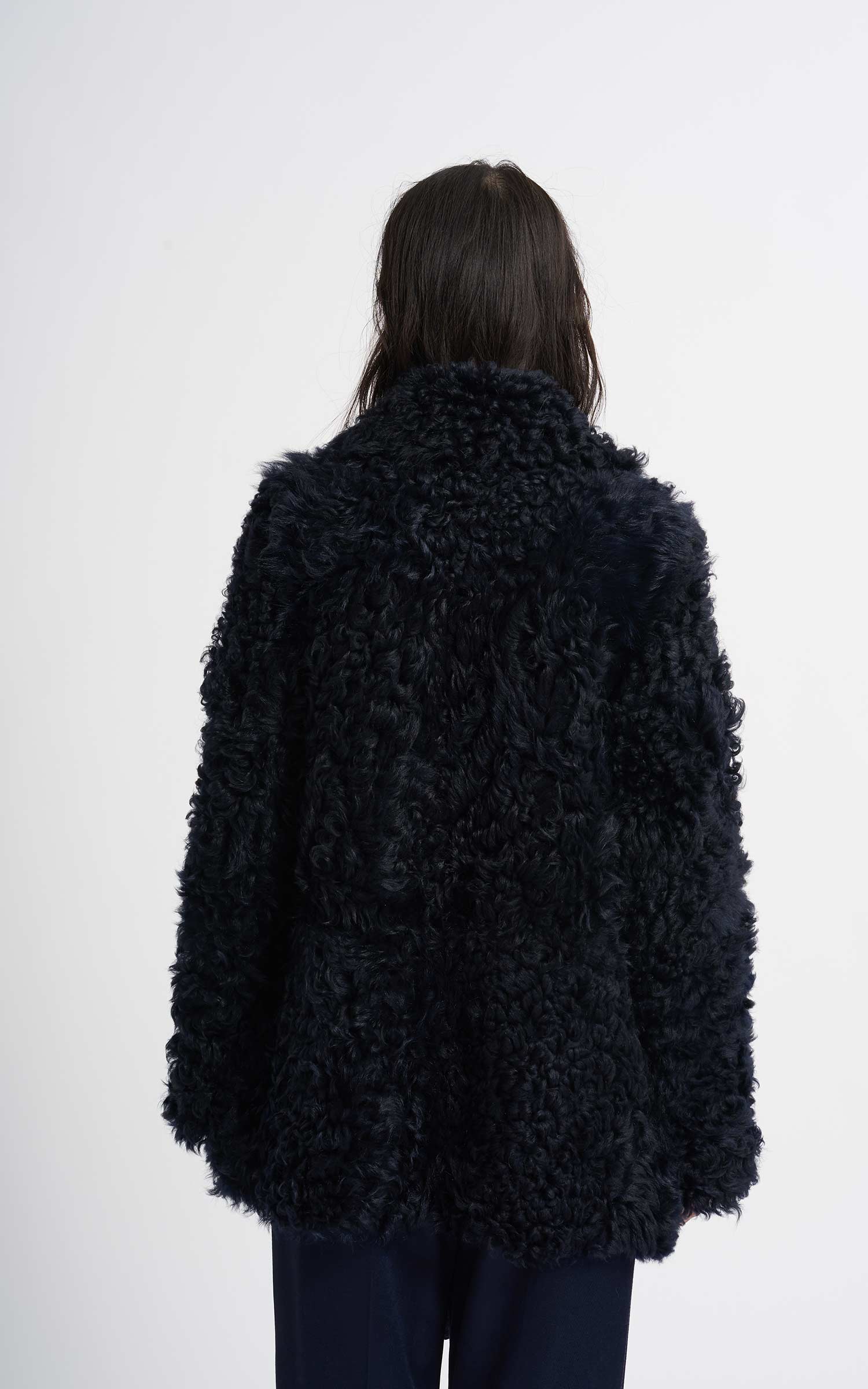 Pippa Tigrado Shearling Peacoat