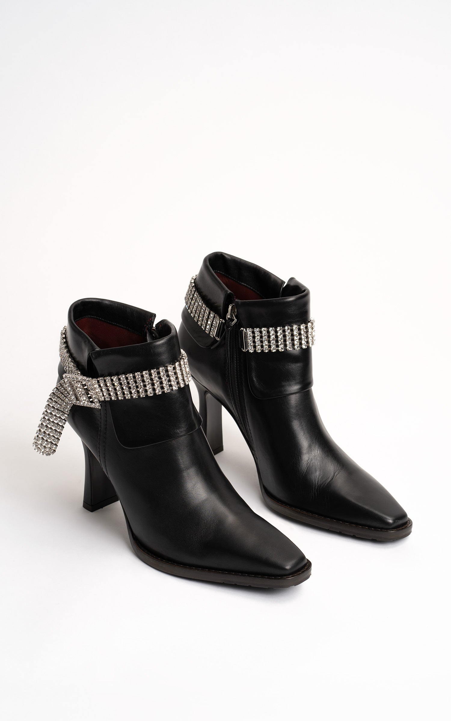 Niki Calf Crystal Boot