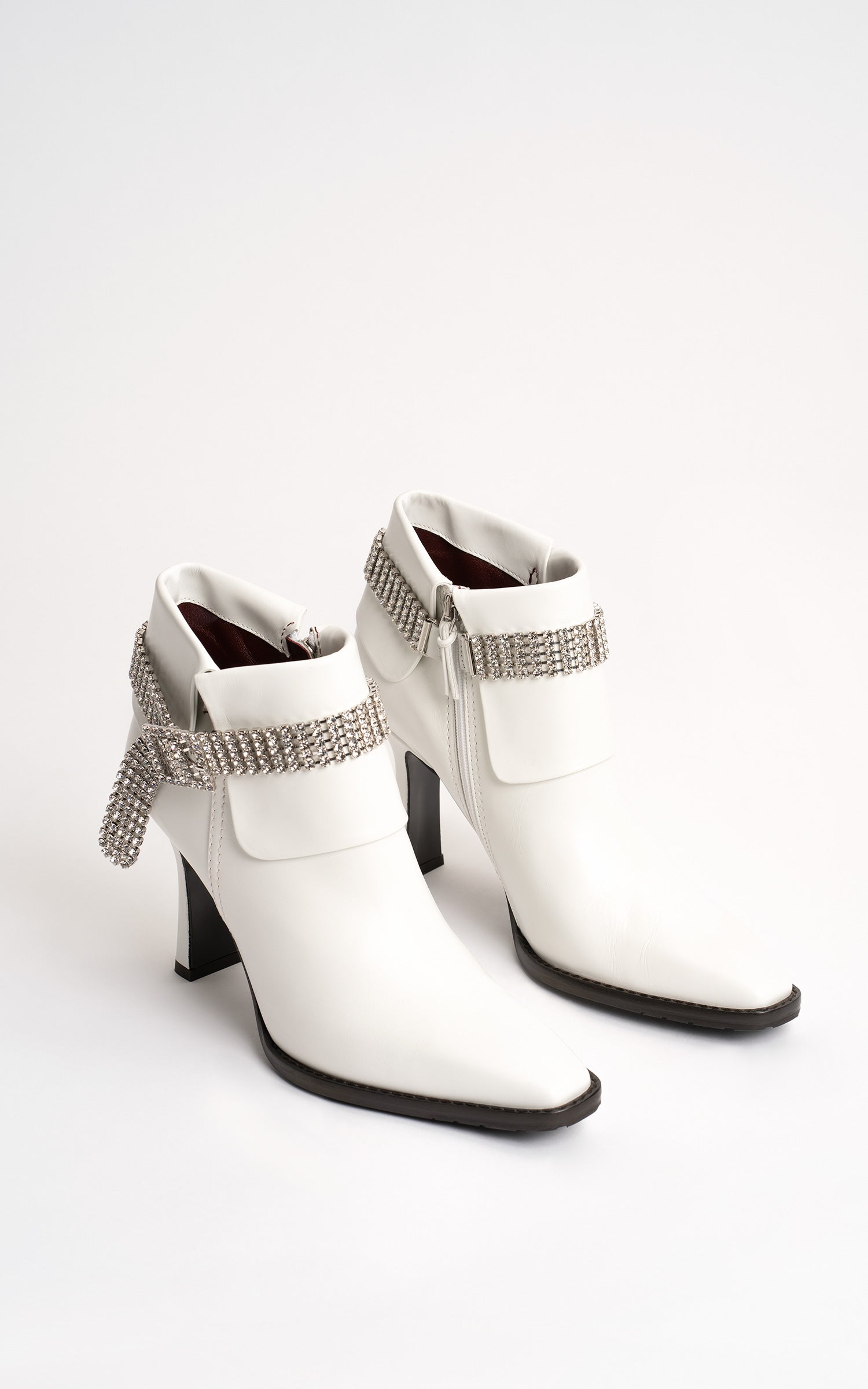 Niki Calf Crystal Boot