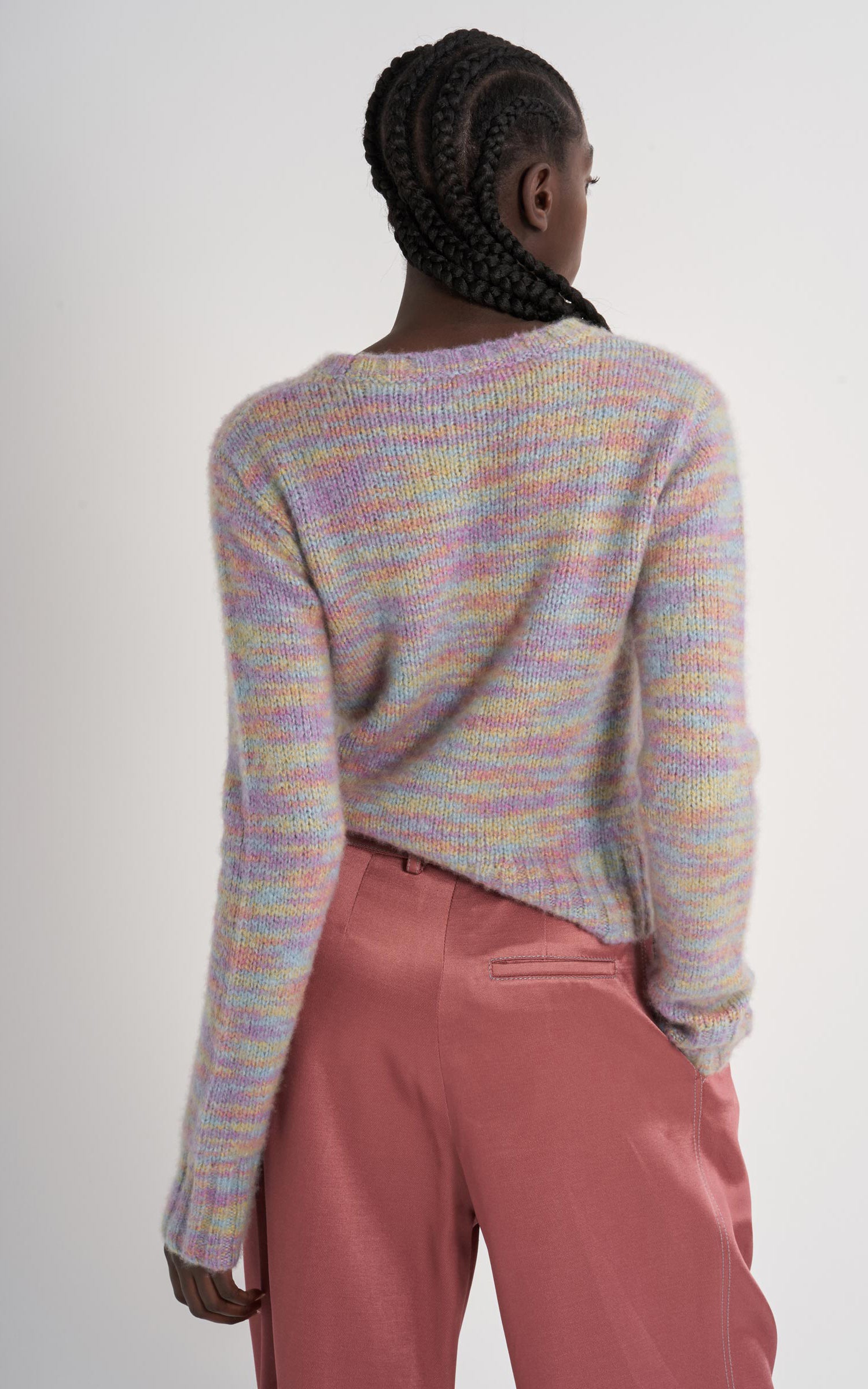 Xie Wool Silk Crew Sweater