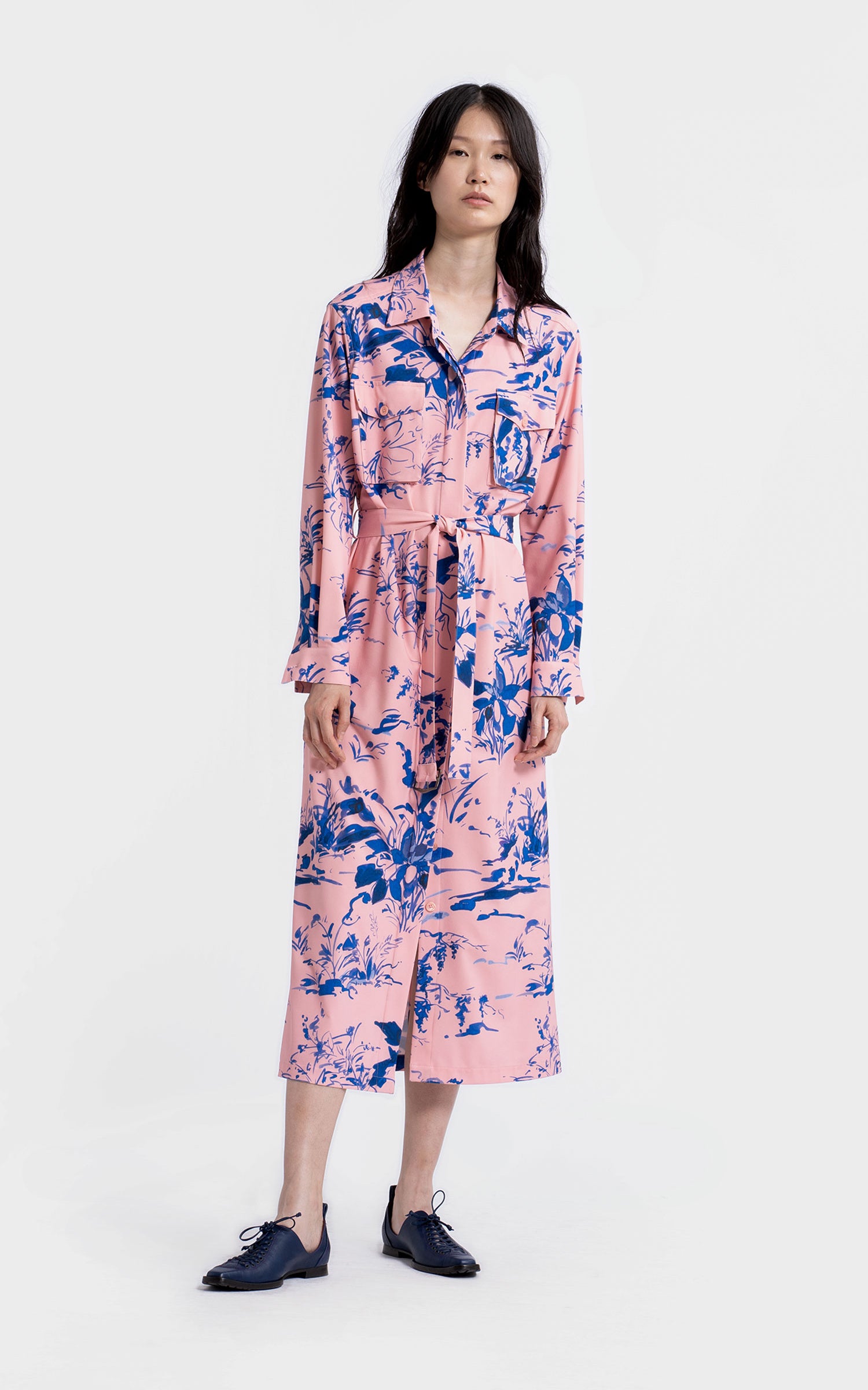 Imogene Crepe Dress