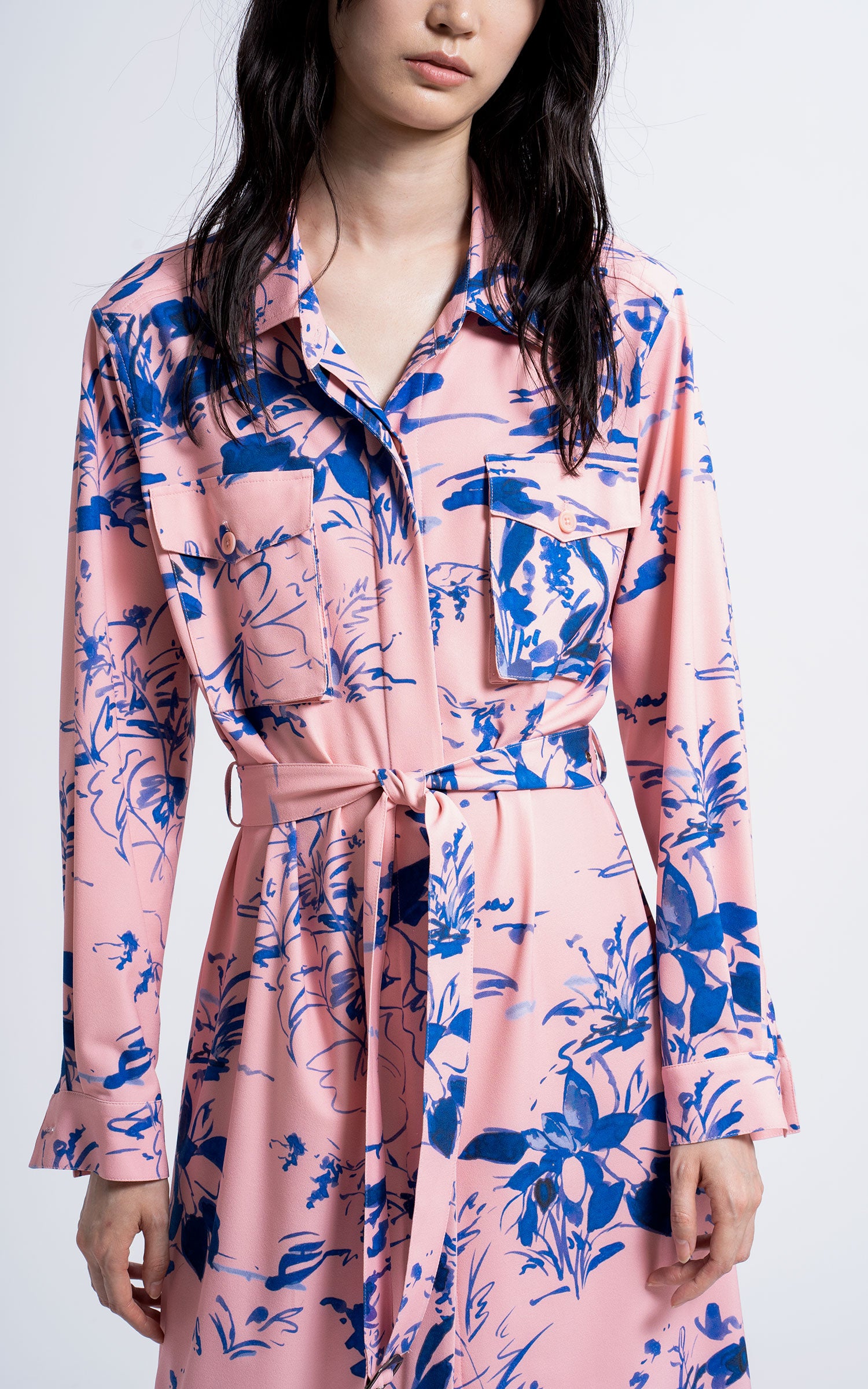 Imogene Crepe Dress