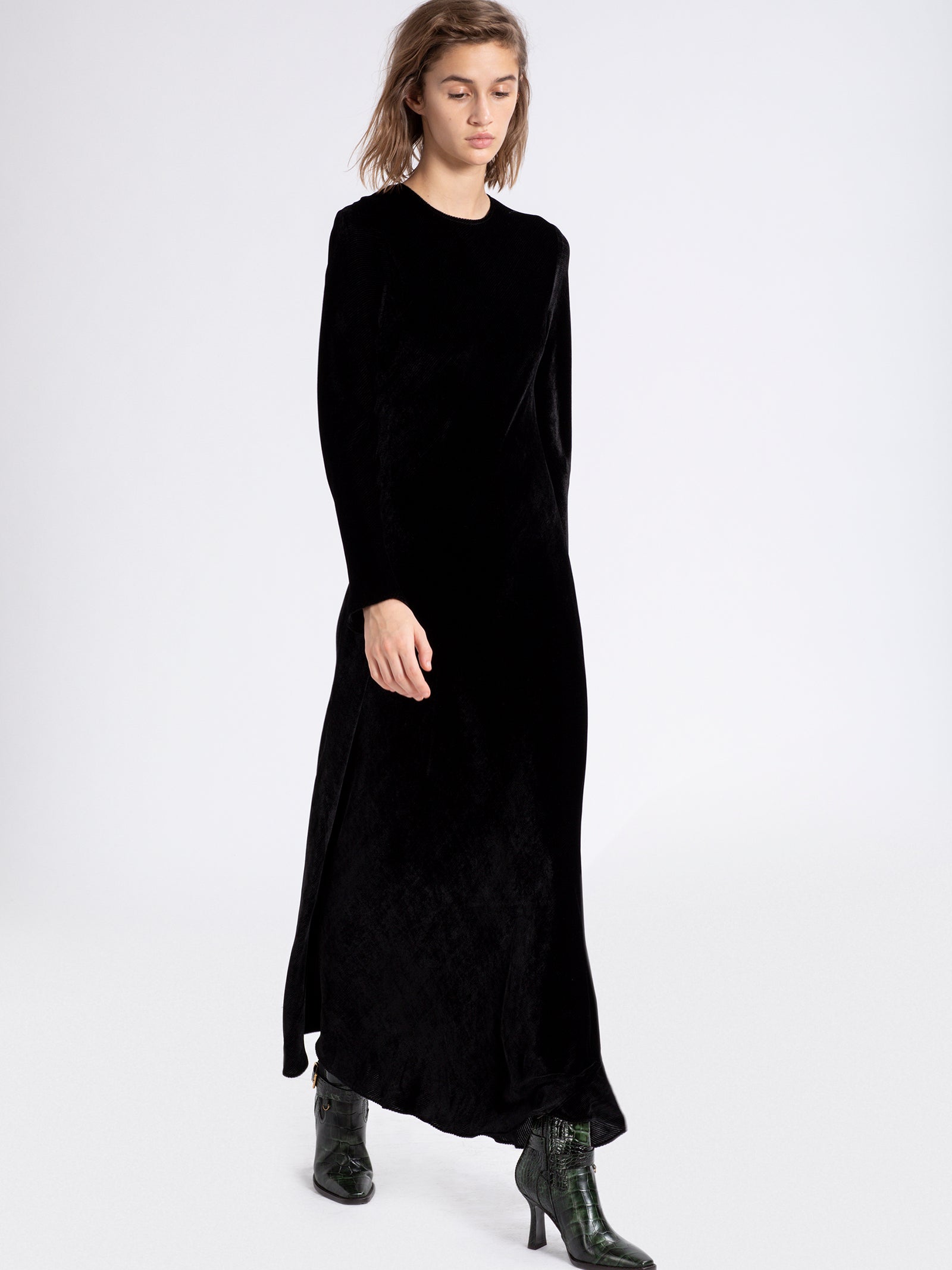 Josephine Fluid Cord Dress