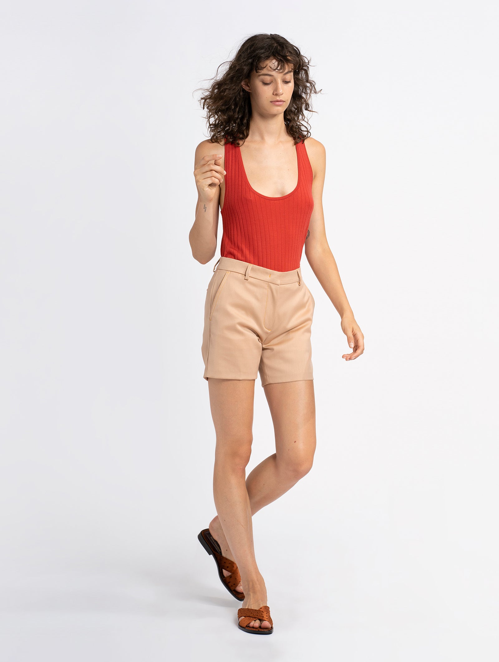 Sienna Wool Twill Short