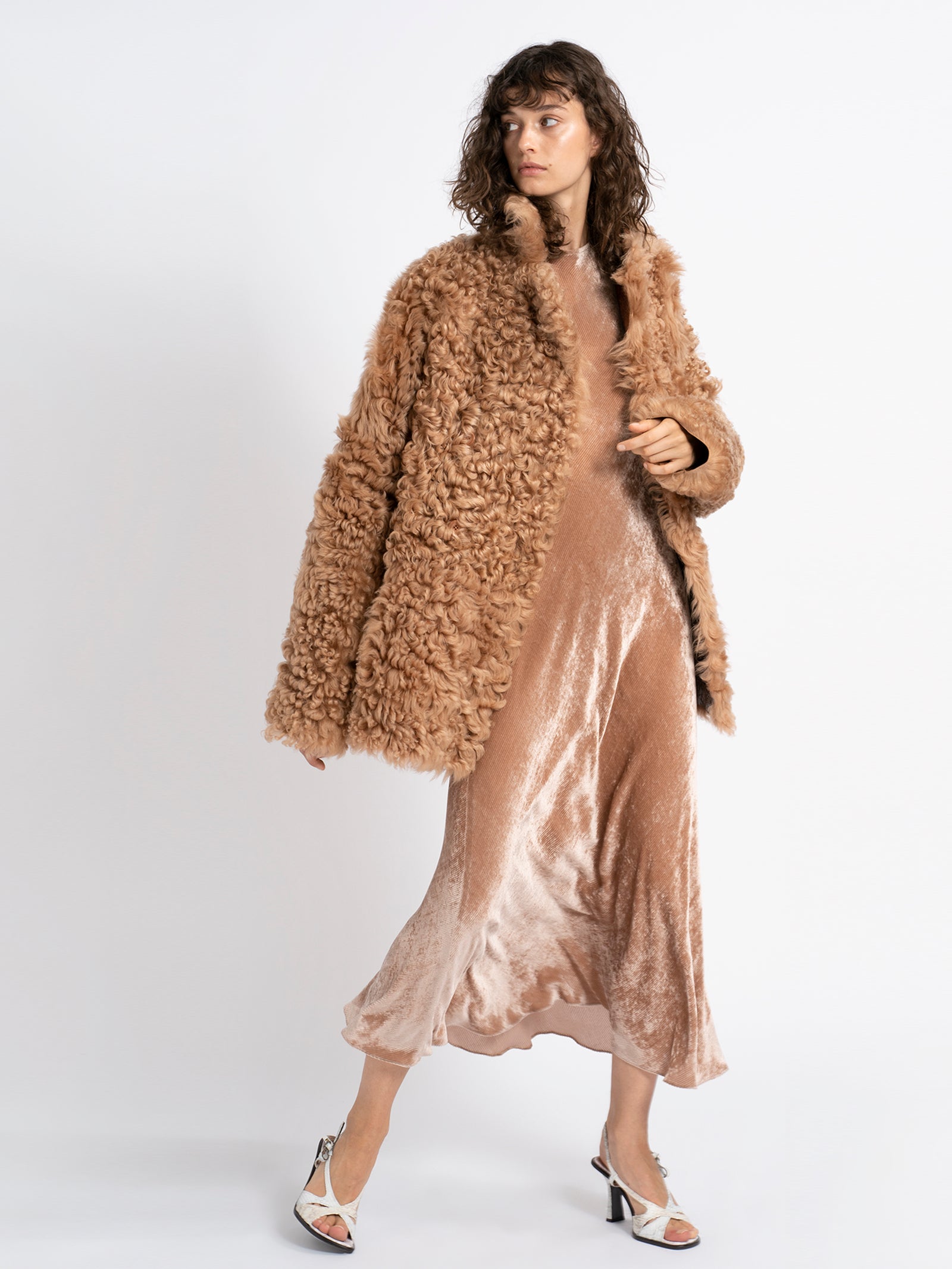 Sies marjan shop shearling coat