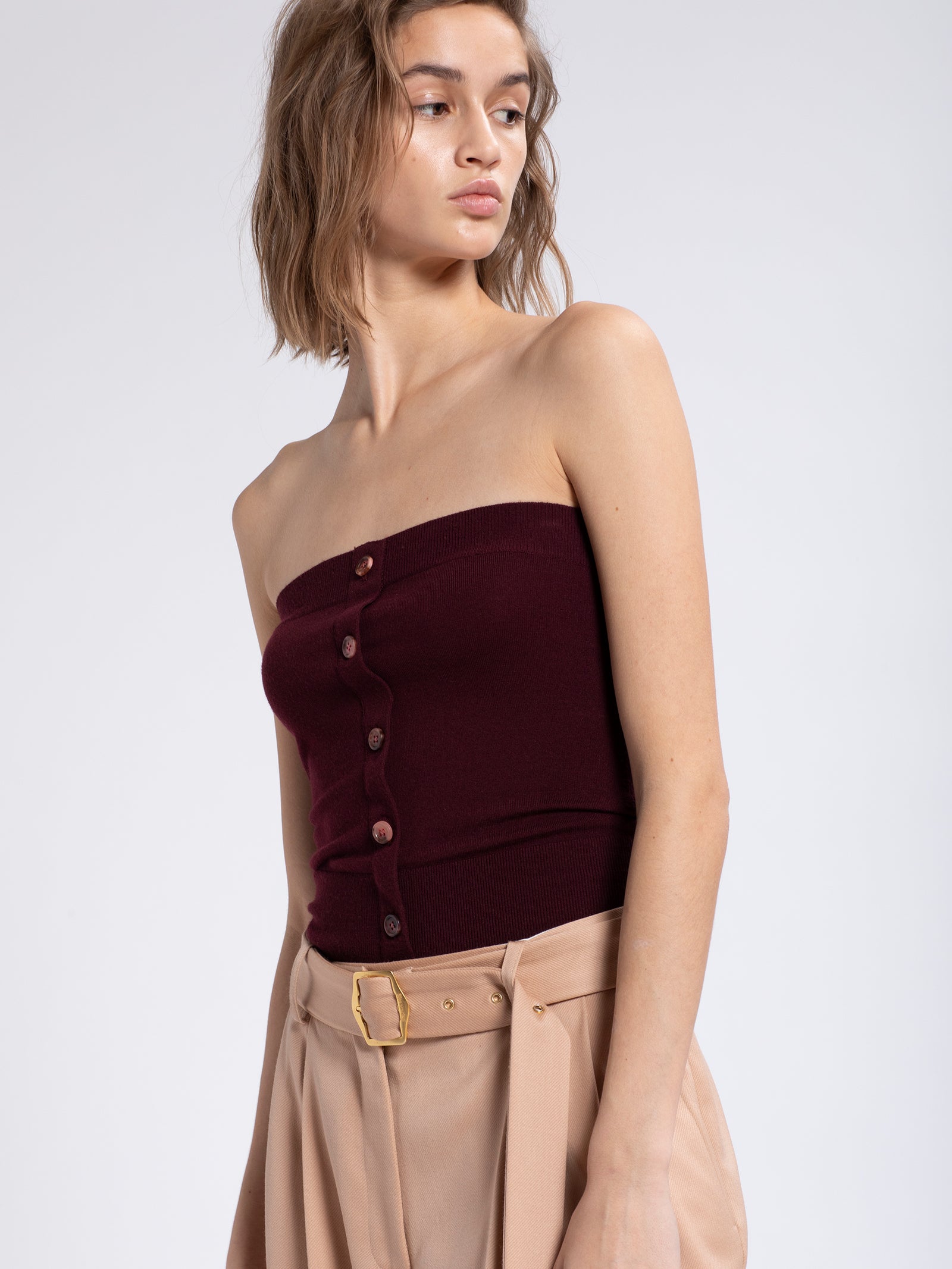 Naila Superfine Merino Tube Top