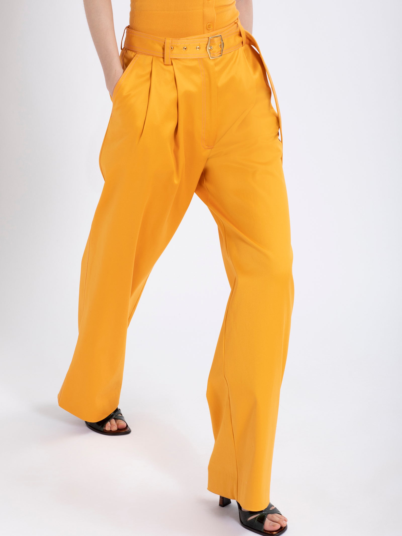 Blanche Stretch Cotton Pant