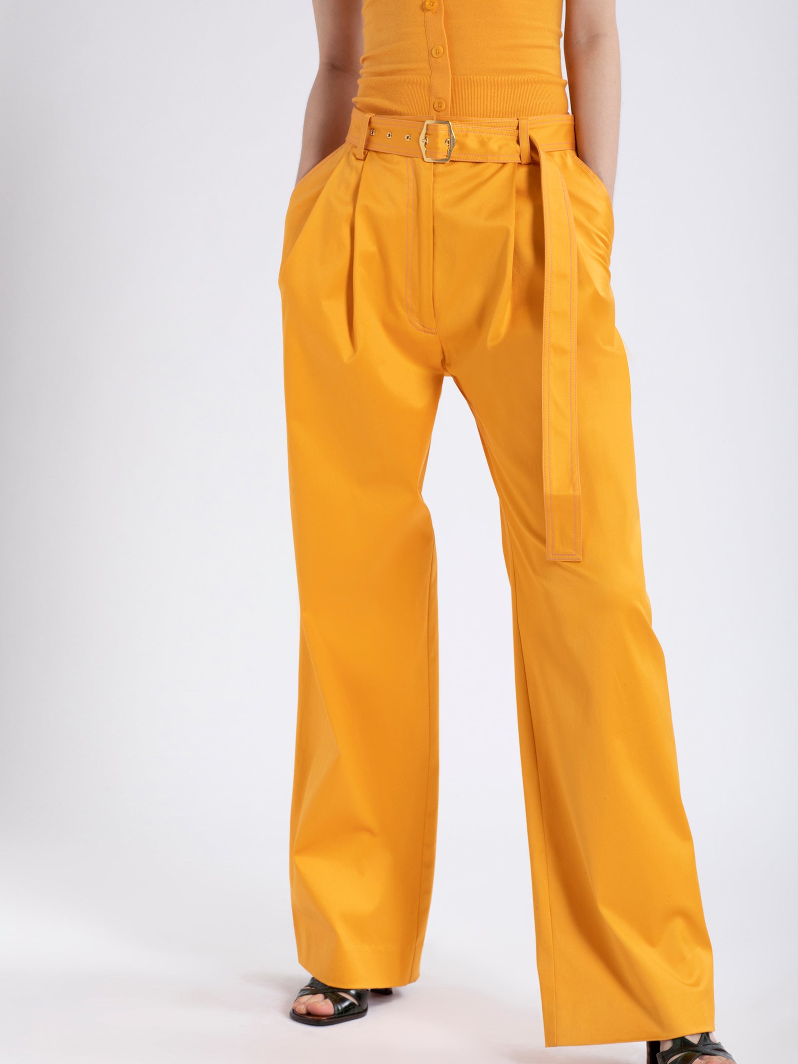 Blanche Stretch Cotton Pant