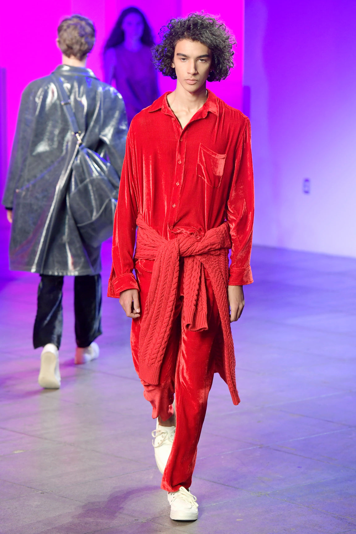 Look 34 from the Sies Marjan Fall/Winter 2018 runway show.