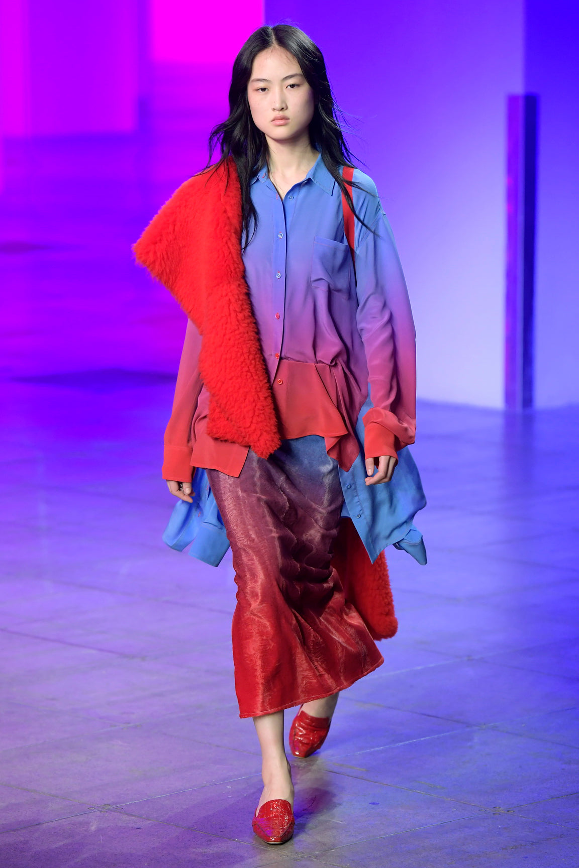 Look 39 from the Sies Marjan Fall/Winter 2018 runway show.