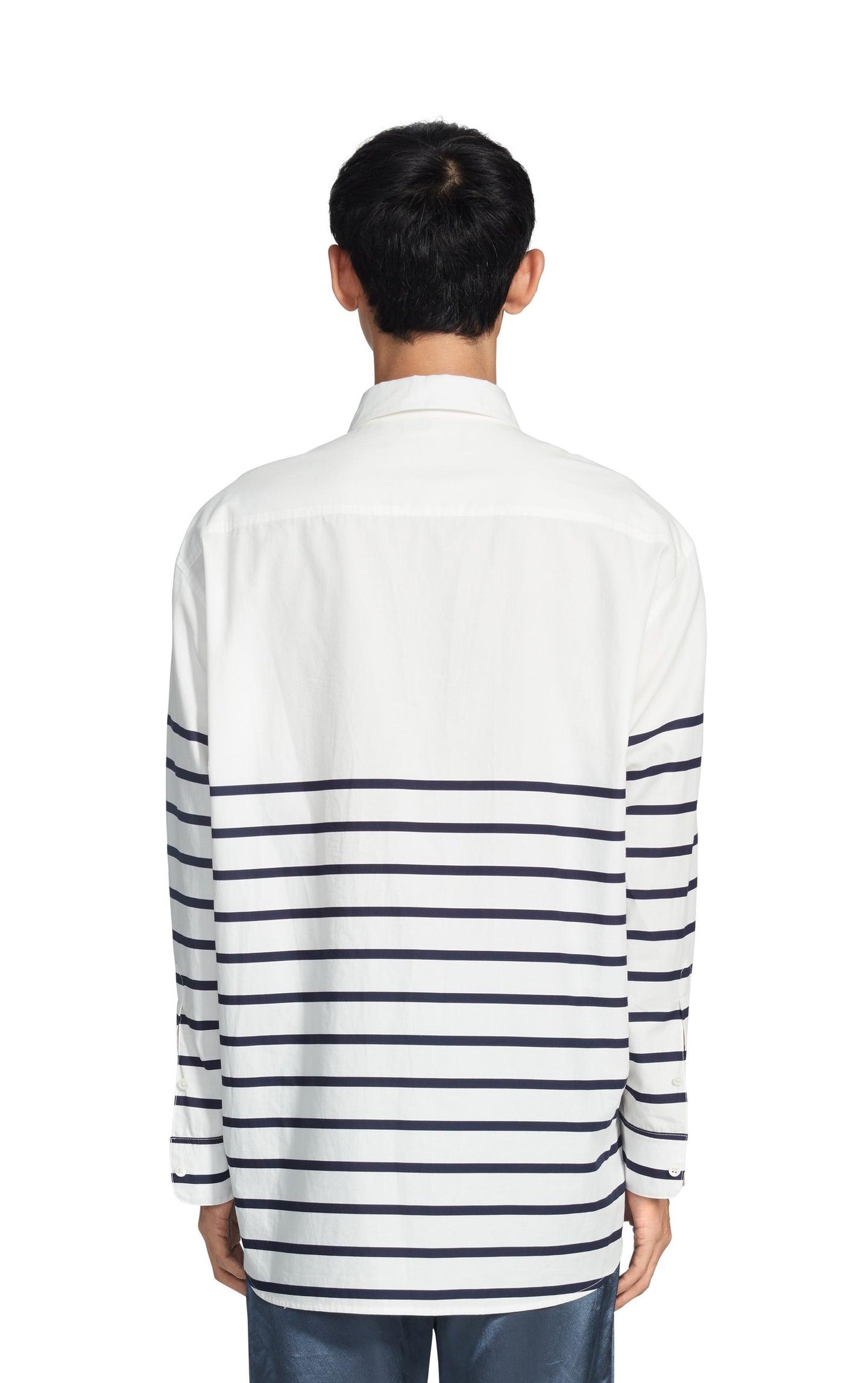 Kyan Stripe Poplin Relaxed Shirt