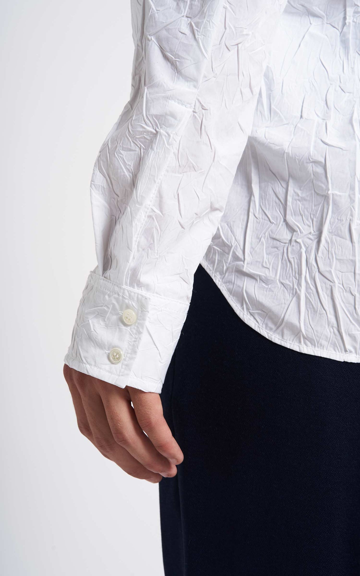 Sander Crinkled Poplin Shirt