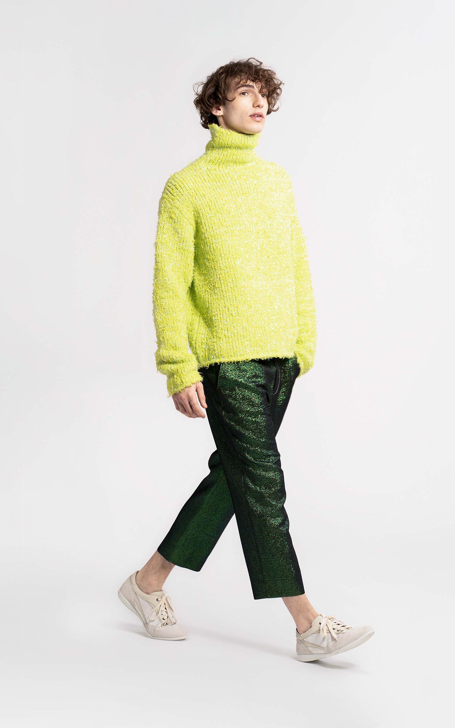 Bas Lurex Turtleneck