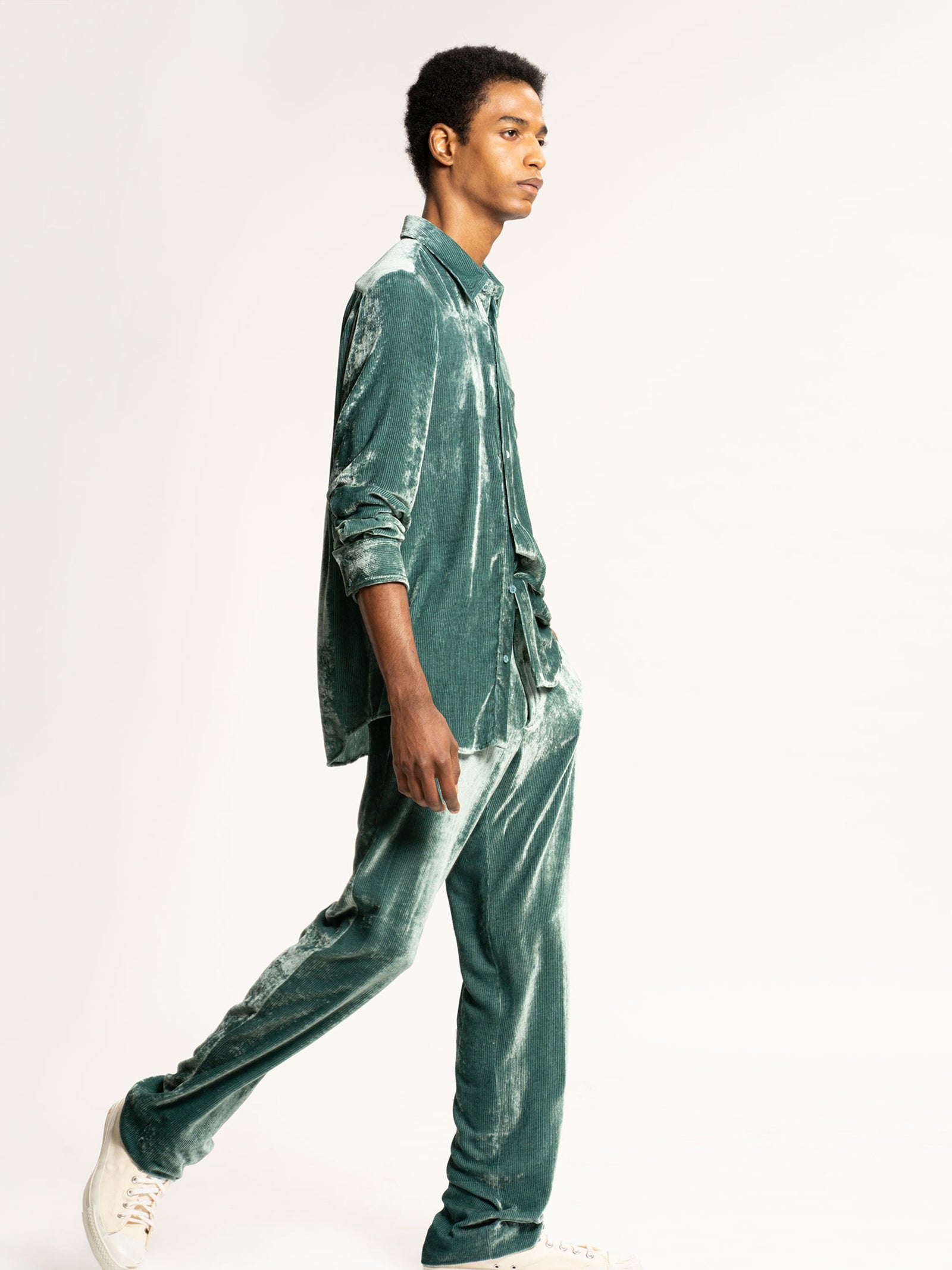 Sander Fluid Cord Shirt
