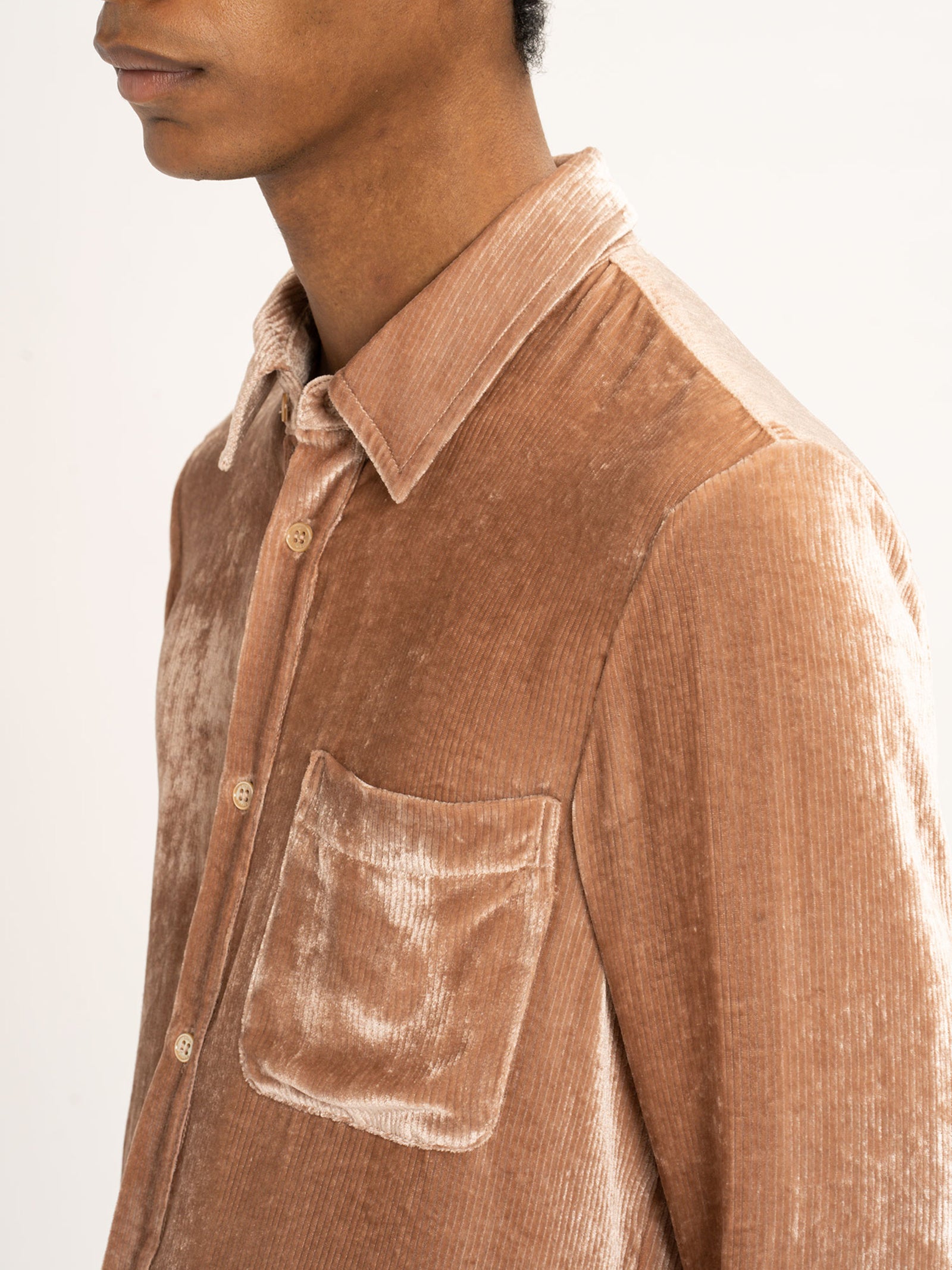 Sander Fluid Cord Shirt