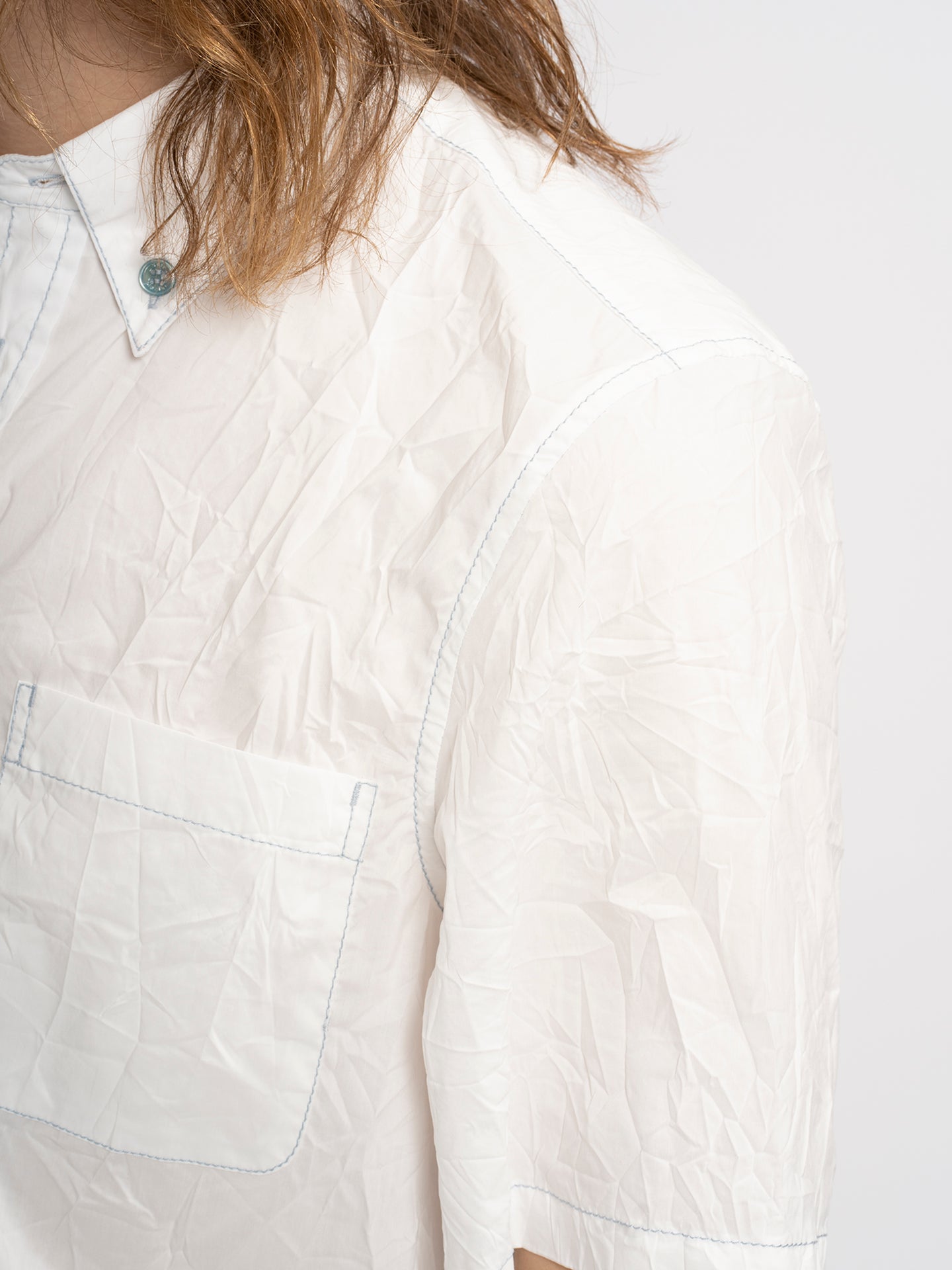 Rooney Crinkled Poplin Shirt