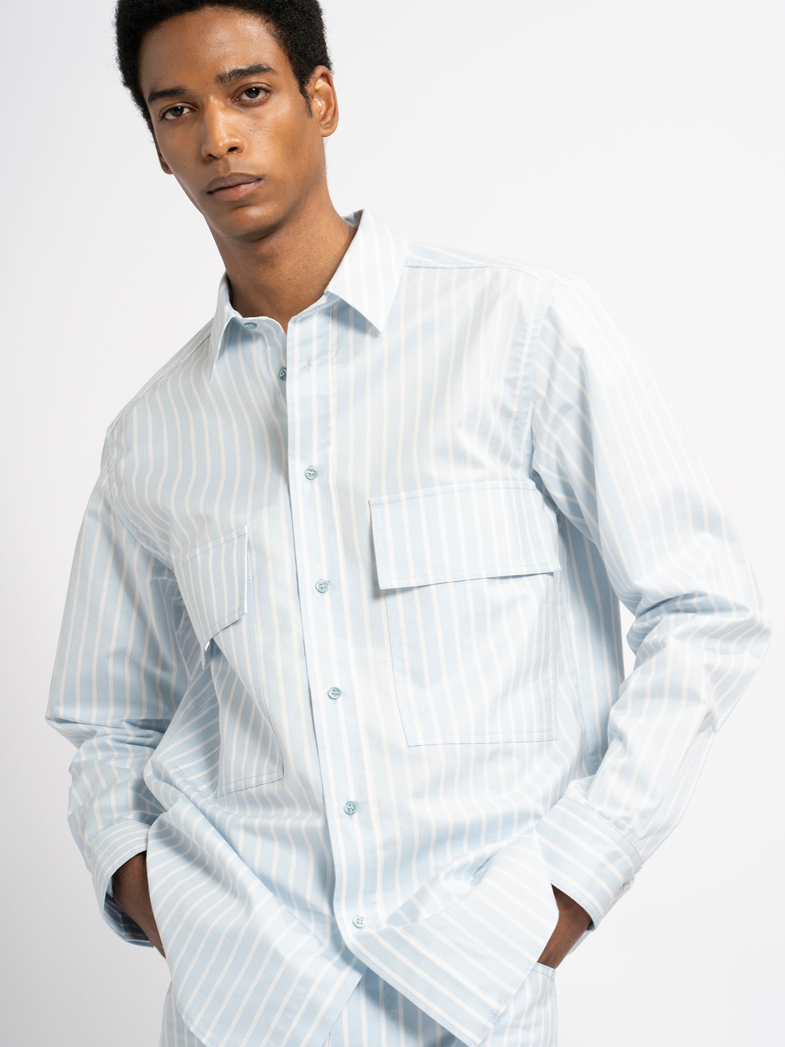Torres Striped Cotton Shirt