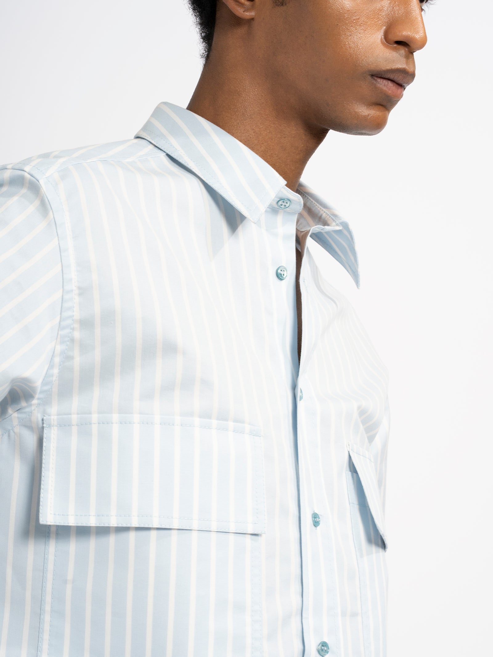 Torres Striped Cotton Shirt