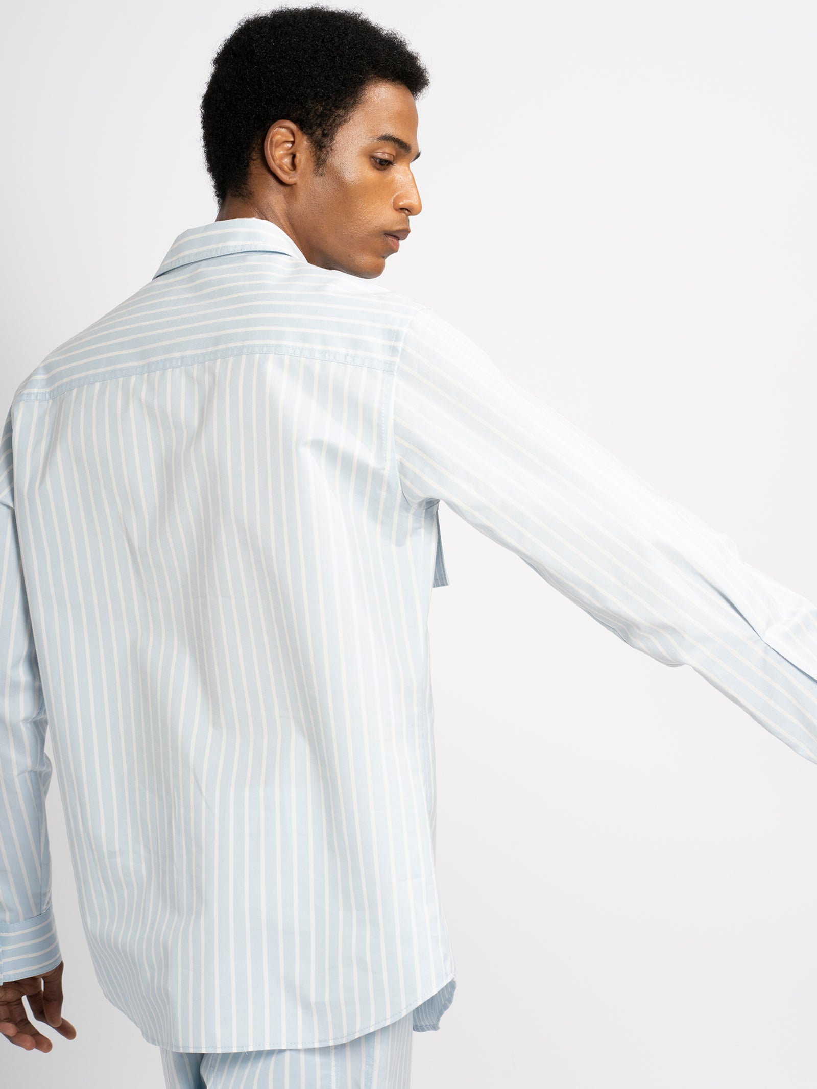 Torres Striped Cotton Shirt