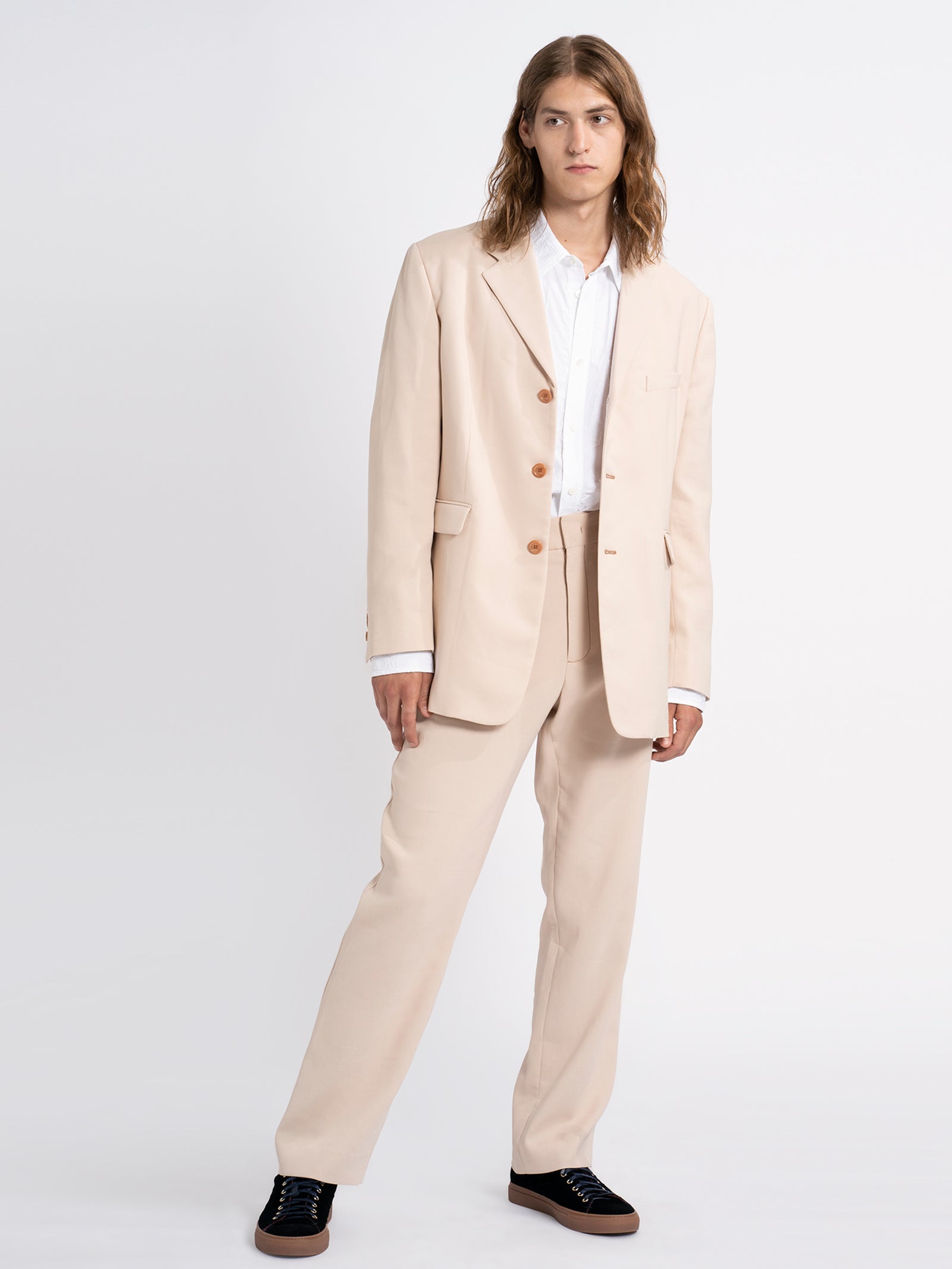 Cyrus Cotton Crepe Blazer