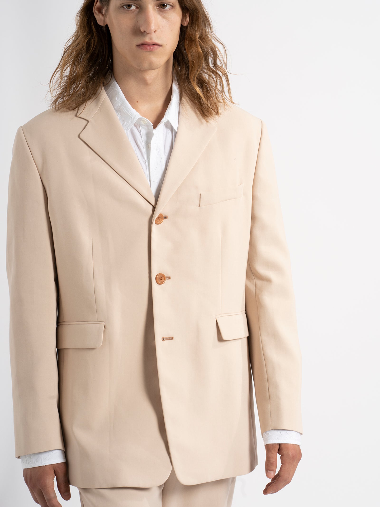 Cyrus Cotton Crepe Blazer