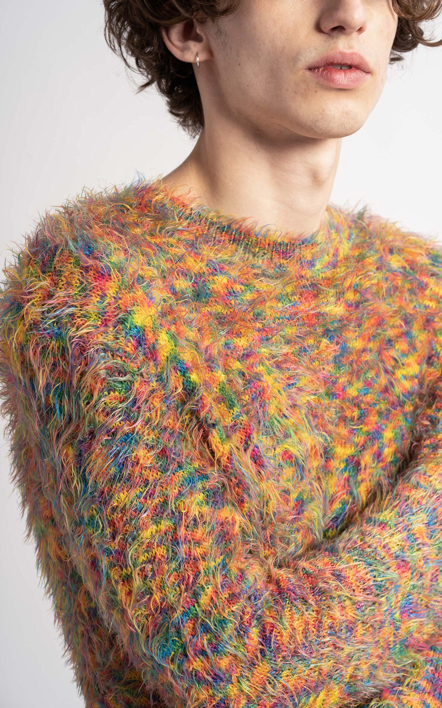Roman Multicolor Crewneck Sweater