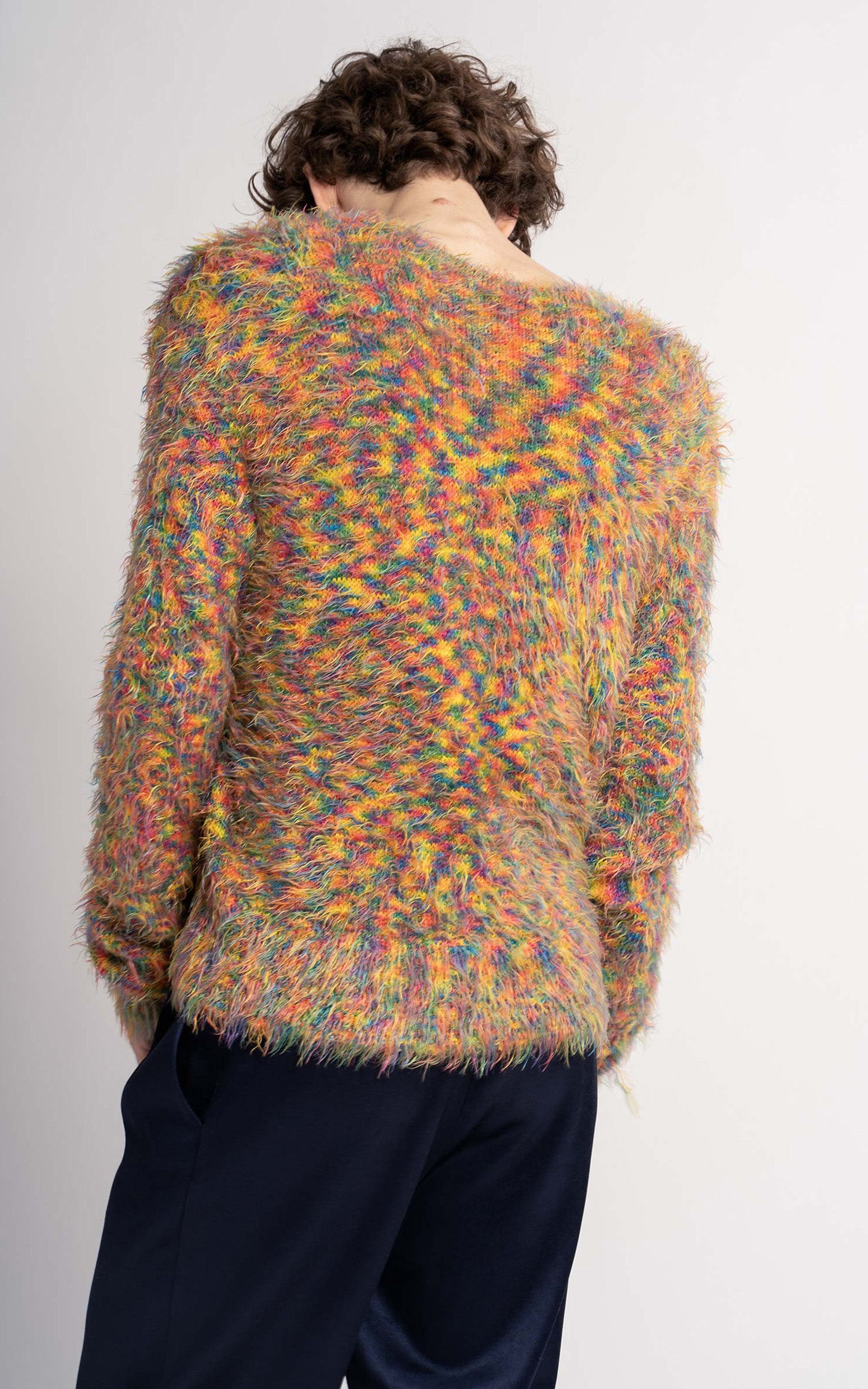 Roman Multicolor Crewneck Sweater