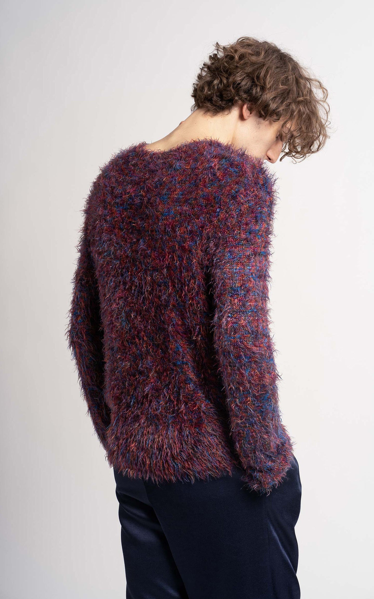 Roman Multicolor Crewneck Sweater